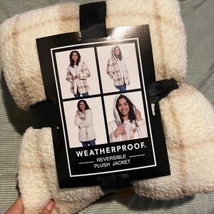 Weatherproof Reversible Plush Jacket